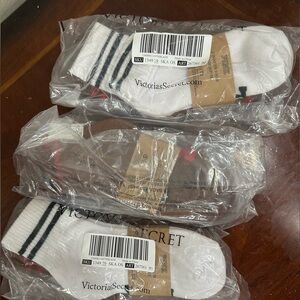 6 Pairs NWT PINK QUARTER SOCKS New